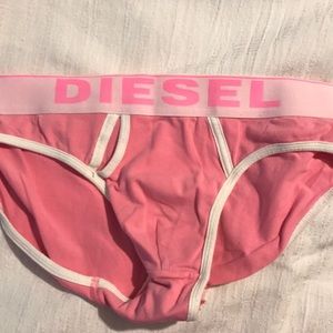 Diesel XL Pink briefs, pre-owned